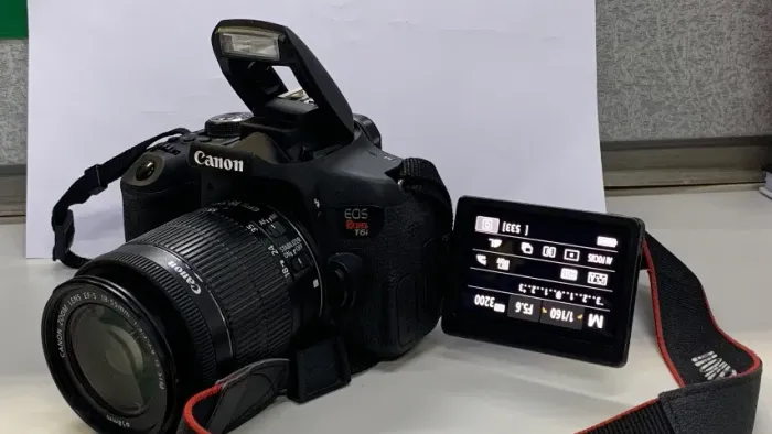 Câmera canon