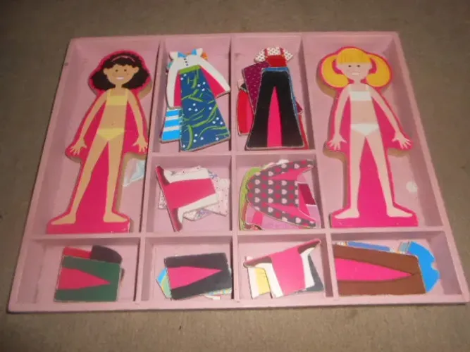 Jogo de montar Melissa e Doug p/ crianças