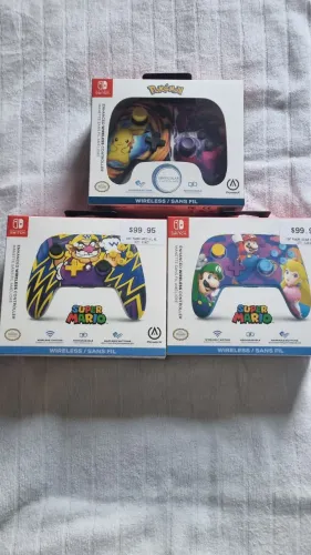 Controle Powera Sem Fio Nintendo Switch