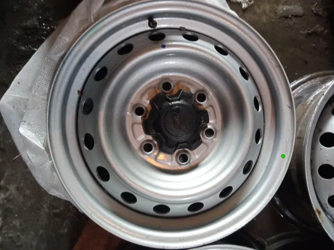 Rodas ferro aro16 Ford ,Dakota, 16/7 original furacão ,6 furos camionete van