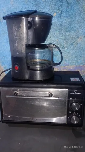 Forninho e cafeteira