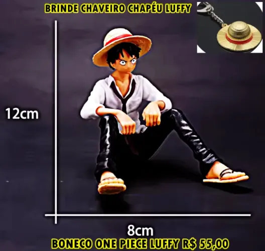 Bonecos Minis Action PVC, Naruto, One Pieci e Hatsune Miku 
