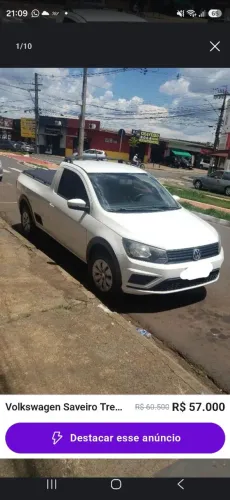 Volkswagen Saveiro Trendline 1.6 T.flex 8V 2018