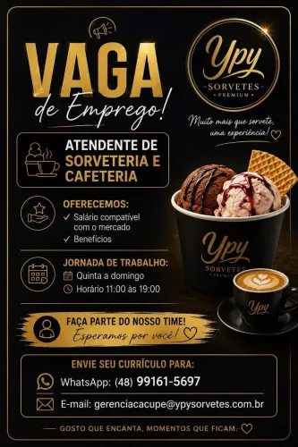 Oportunidade de emprego