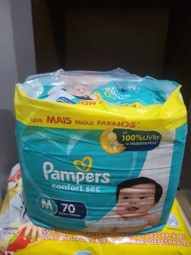 Fraldas pampers
