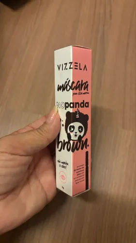 Mascara para cílios no panda Marrom nova