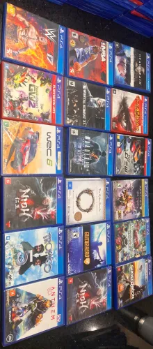 Jogos de ps4 50 R$ cada vendas e trocas
