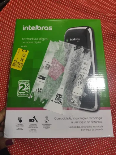 Fechadura digital da Intelbras valor 280,00