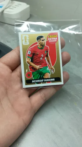 Figurinha Extra legend de ouro Hakimi Copa do Mundo 2026