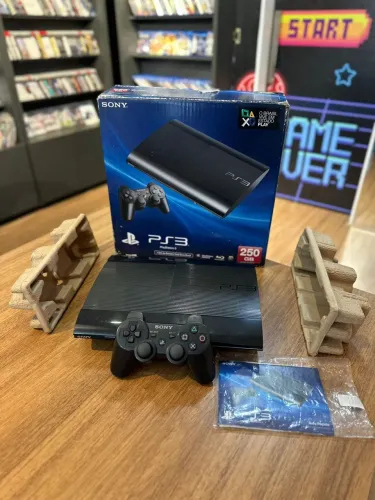 PS3 super slim -  Loja Game House - Oferecemos garantia