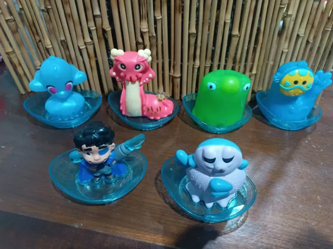 6 Bonecos do Filme Élio - McDonald's 