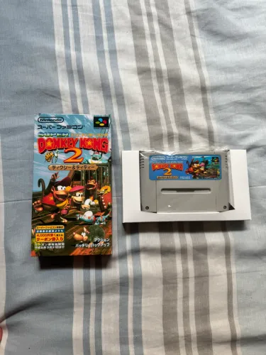 Donkey Kong Country 2 ORIGINAL Super Nintendo FAMICOM NES