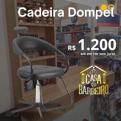 Cadeira para salão e barbearia