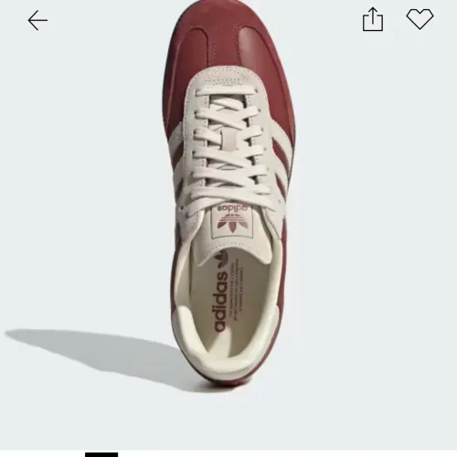 Tênis Adidas Samba bordô 36