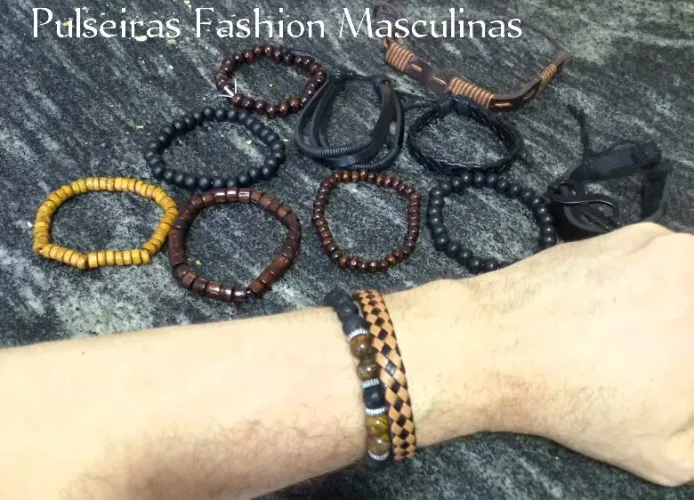 Pulseiras Fashion Masculinas