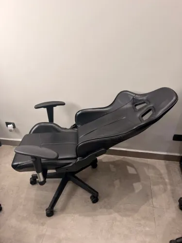 Cadeira Gamer Couro Profissional Reclinável Deita 180° Escritorio