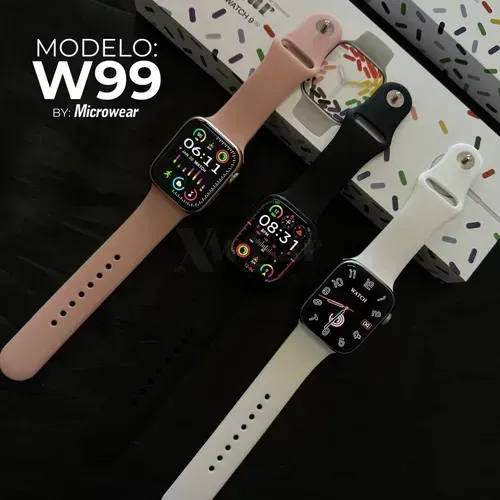 Smartwatch W99+ Série 10 Plus 2026 AMOLED 46mm Original Lacrado Alta Conversão