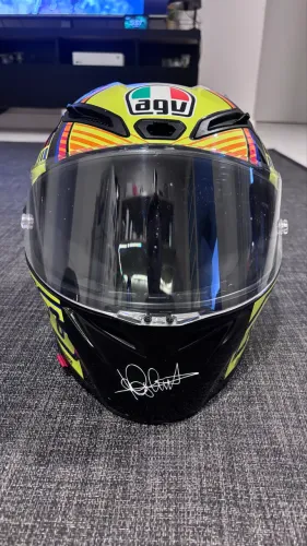 Capacete AGV Veloce S Soleluna (Valentino Rossi) - Tam 60