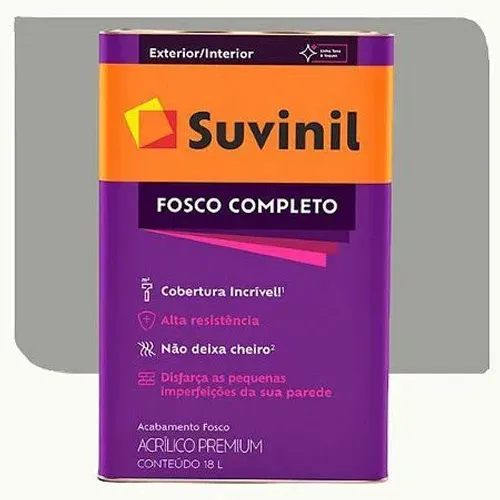 Tinta Suvinil Acrílica Fosco Completo Elefante 18 Litros