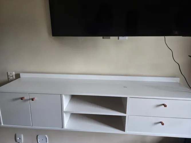 Rack suspenso branco