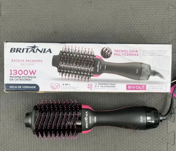 Vende-se Escova Secadora Britânia 4 em 1