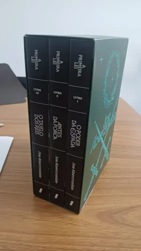 Box A primeira lei: O poder da espada; Antes da forca; O duelo dos reis - Joe Abercombie
