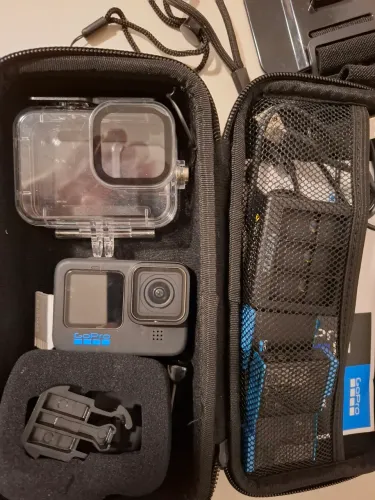 Go pro 10 black +baterias e carregador extras+ssd 256 + assessórios