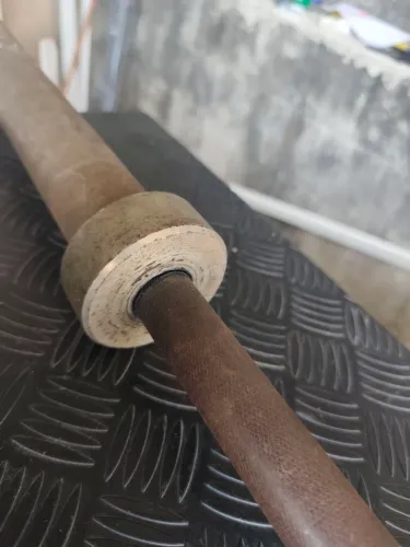 Duas Barras olímpicas para anilha com furo maior