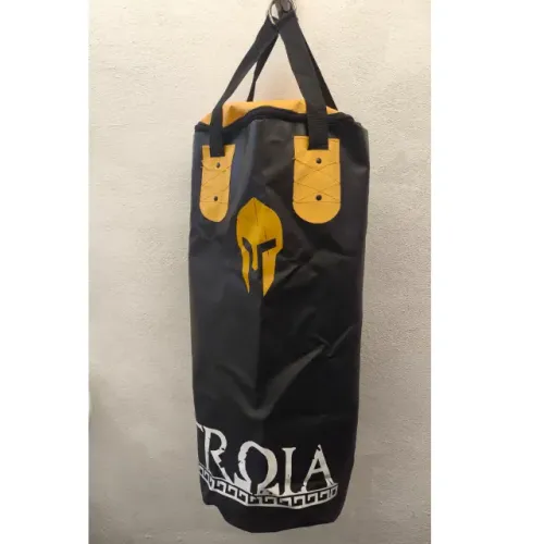 saco de boxe troia profissional vazio + luvas