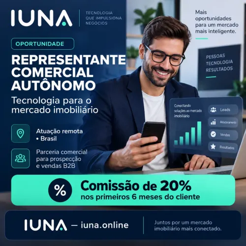 Representante Comercial Autônomo ? Tecnologia para o Mercado Imobiliário