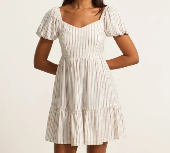 Vestido Manga Bufante