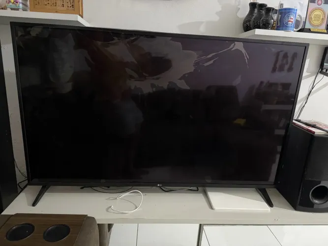 TV para retirada de peça