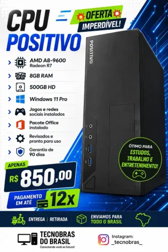 CPU Positivo AMD
