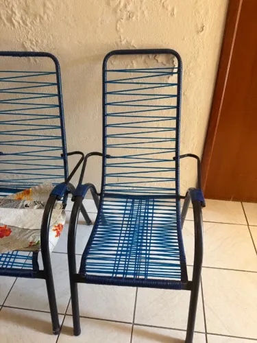 Cadeira trançada