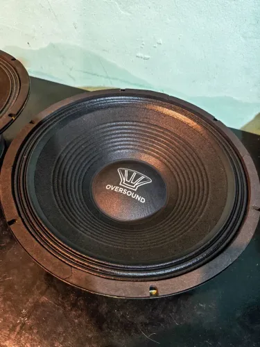 Fones Oversound 12", 550W, 8 Ohms. Zerado