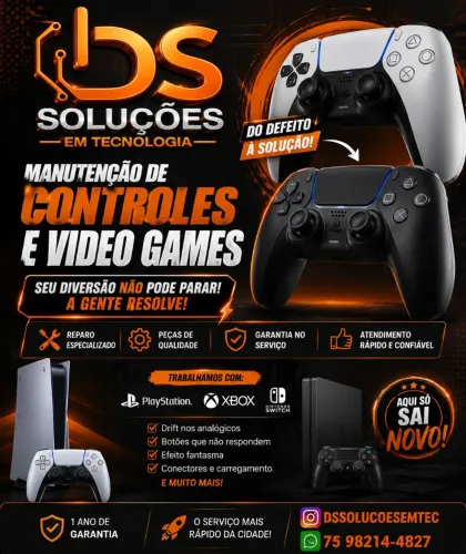 Controle PS5, PS4, XBOX