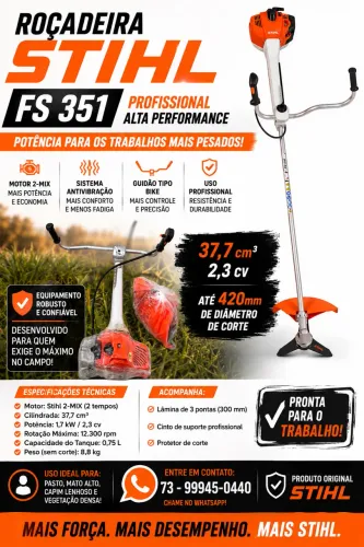 Roçadeira Stihl FS 351