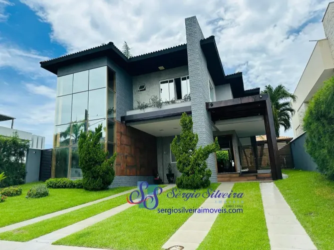 Belíssima casa toda mobiliada no Alphaville Fortaleza com 4 suítes