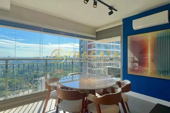 Apartamento no Highlights Pinheiros - SP - com 2 dormitorios - 2 suites - 1 vaga de garage