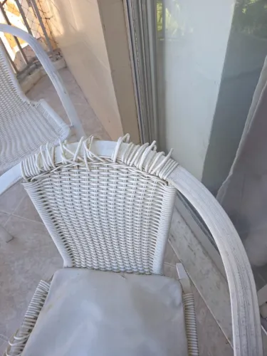 vendo 4 cadeiras de aluminio pintado - retirar em Santa Rosa