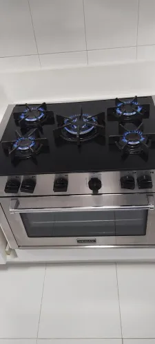 Serviço fogão, mudança de gás 