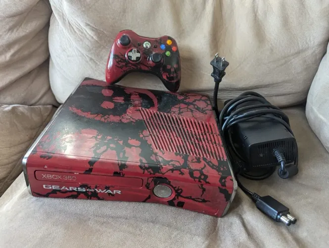 Xbox 360 slin hd de 500gb 200 jogos 