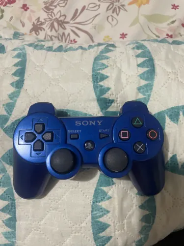 Controle de PS2 azul ORIGINAL
