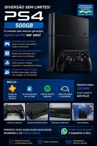 PS4 500Gb