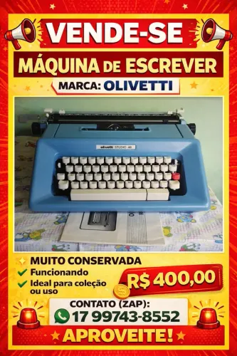 MAQUINA DE ESCREVER