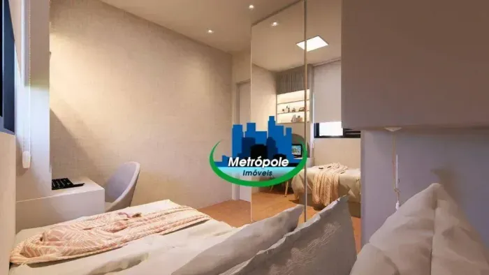 Apartamento com 2 dormitórios à venda, 47 m² por R$ 324.000,00 - Vila Paulista - Guarulhos