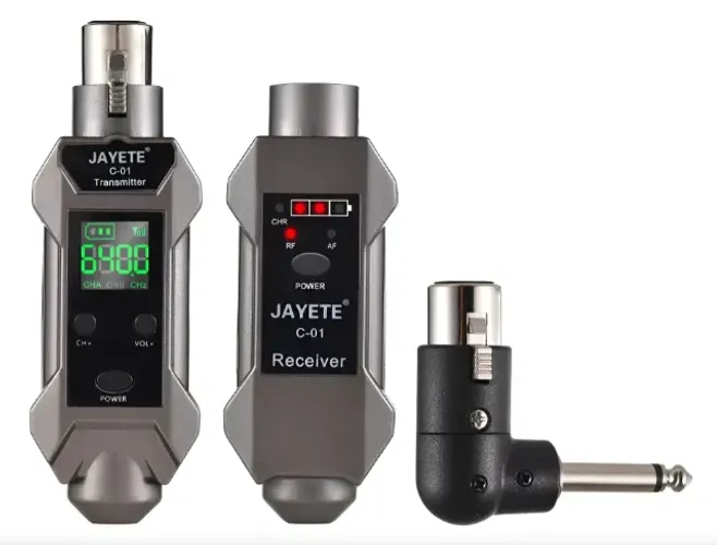 Transmissor sem fio Jayete C-01 para instrumentos e microfone