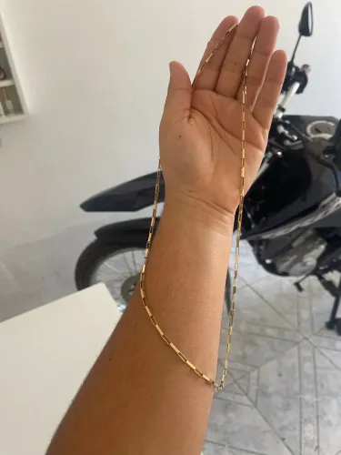 Vendo corrente masculina ouro 18k maciço