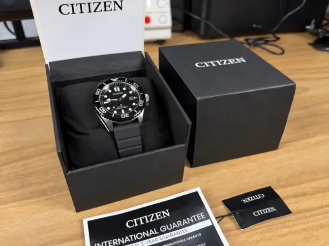Relógio Citizen Promaster Marine 200m BN0266-07E (Eco-Drive 1 ano)