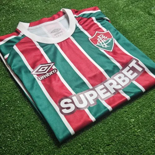 Camisa do Fluminense I Verde e Grená 2025/26